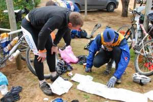 Orion checking maps in transition (Portugal ARWC 2009)