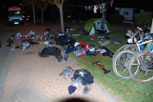 Team after leaving A3 (Portugal ARWC 2009)