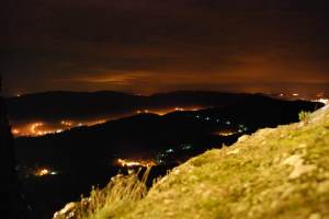 View from castle by night (Portugal ARWC 2009)