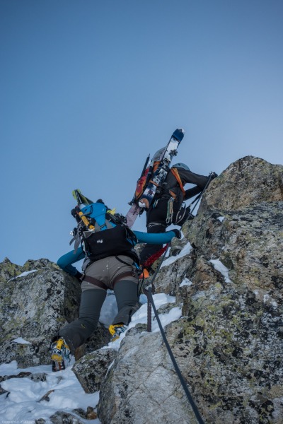 More climbing (Arlberger Winterklettersteig March 2017)