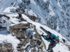 Climbing down 2 (Arlberger Winterklettersteig March 2017)
