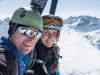 Cris and Leonie (Arlberger Winterklettersteig March 2017)