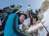 Looking up (Arlberger Winterklettersteig March 2017)