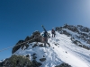On the ridge (Arlberger Winterklettersteig March 2017)