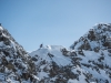 Someone on the ridge (Arlberger Winterklettersteig March 2017)