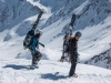 Walking on the ridge (Arlberger Winterklettersteig March 2017)