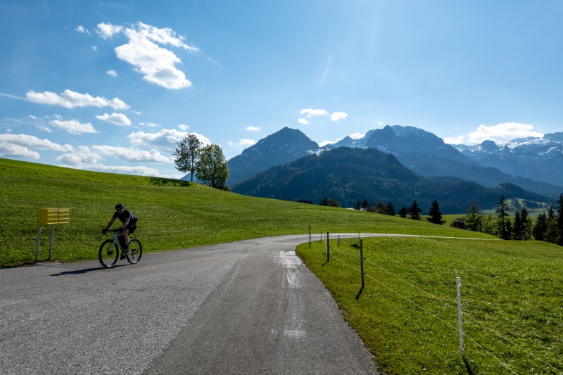 Arriving at the top (Autumn adventures Dachstein Sept 2024)
