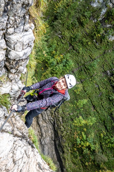 Grinning Rachel (Autumn adventures Dachstein Sept 2024)