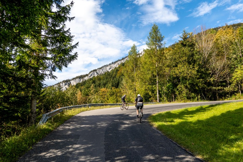 Heading off up the hill (Autumn adventures Dachstein Sept 2024)