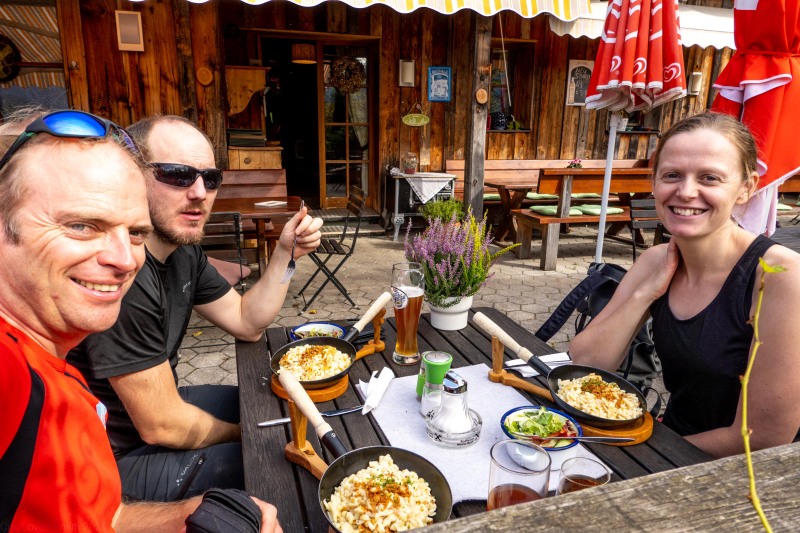 Lunch time (Autumn adventures Dachstein Sept 2024)