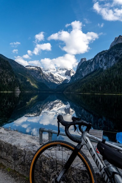 View of lake Gosau (Autumn adventures Dachstein Sept 2024)