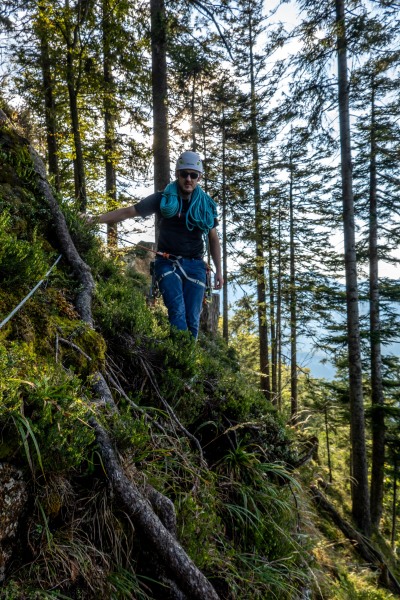 Walking back (Autumn adventures Dachstein Sept 2024)