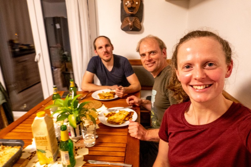 Yum lasagne (Autumn adventures Dachstein Sept 2024)