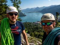 At the top (Autumn adventures Dachstein Sept 2024)