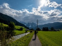 Johannes and I headed off on a gravel tour (Autumn adventures Dachstein Sept 2024)