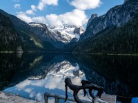 View of lake Gosau (Autumn adventures Dachstein Sept 2024)