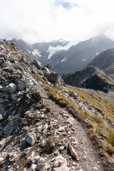 Small path (Avalanche Crow Tramp April 2021)