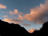 Sunrise at the hut (Avalanche Crow Tramp April 2021)