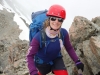 Gina on rocks (Ball Pass Dec 2013)