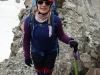Gina on the ridge (Ball Pass Dec 2013)