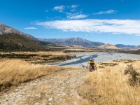 Bike packing or bike pushing (Bikepacking Poulter Jan 2024)