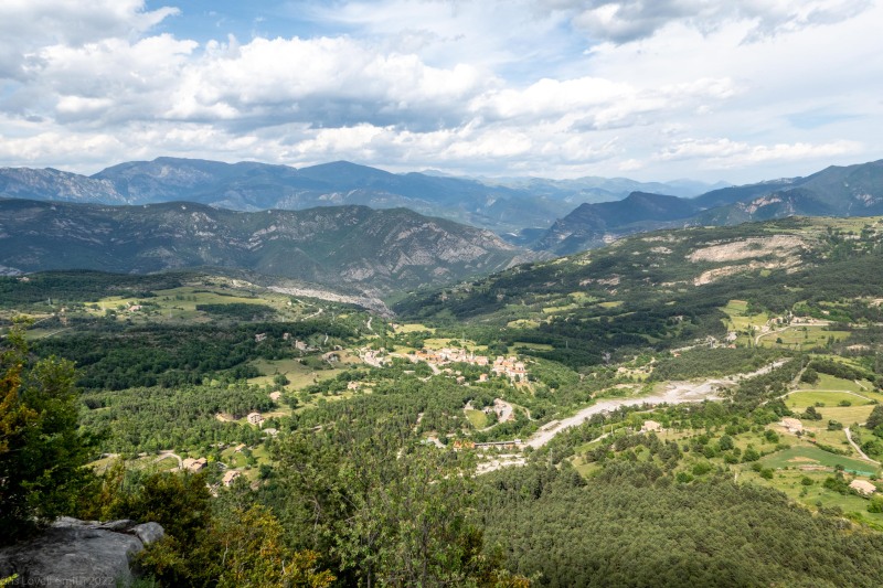 View from the klettersteig (Cadi Challenge 2022)
