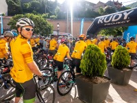 Cris at the start line (Cadi Challenge 2022)