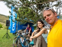 Three of us at the finish line Stage 1 (Cadi Challenge 2022)