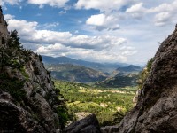 View between rocks (Cadi Challenge 2022)