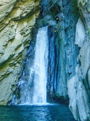 Abseilng (Canyoning Italy 2019)