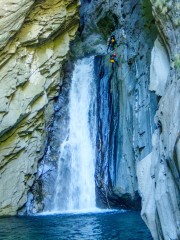 Big abseil (Canyoning Italy 2019)