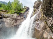 Verena abseiling (Canyoning Italy 2019)