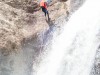 Alec about to get wet (Canyoning Italy 2019)