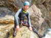 Craig taking a break (Canyoning Italy 2019)