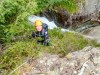 Verena climbing (Canyoning Italy 2019)