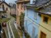 View down the street (Canyoning Italy 2019)