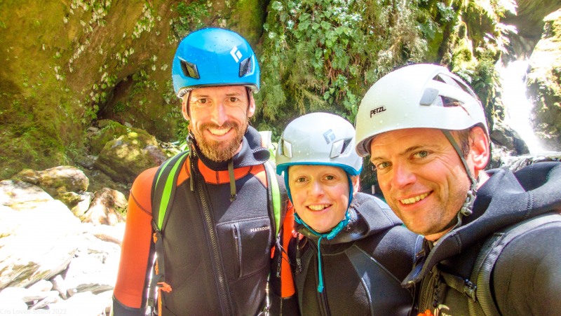 Us (Canyoning Robinson Creek, Adventures with Craichel Jan 2022)