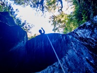 Abseiling Robinsons Creek (Canyoning Robinson Creek, Adventures with Craichel Jan 2022)