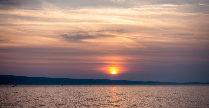 Sunset across the sea (Climbing Croatia Oct 2022)