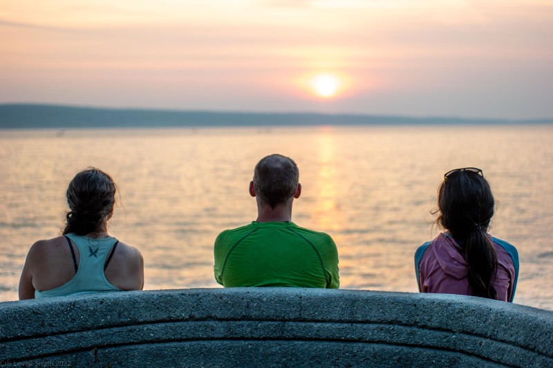 Watching the sunset (Climbing Croatia Oct 2022)