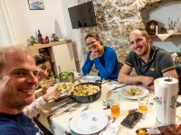 Dinner time (Climbing Croatia Oct 2022)
