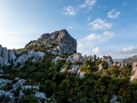 Rocks in the dying sun (Climbing Croatia Oct 2022)