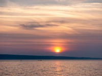 Sunset across the sea (Climbing Croatia Oct 2022)