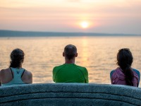 Watching the sunset (Climbing Croatia Oct 2022)