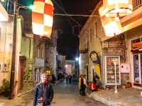 Evening festivities in Leonidio (Climbing Greece April 2023)