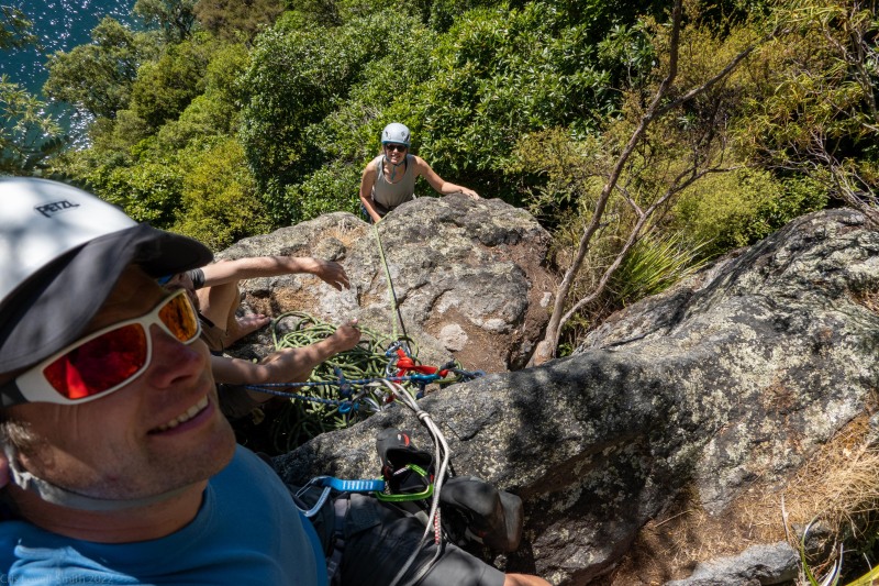 On Mello Yellow (Climbing Kawakawa Bay Jan 2022)