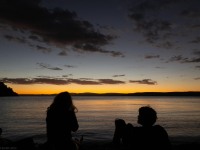 Chilling at the lake (Climbing Kawakawa Bay Jan 2022)