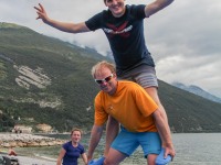 Games at the lake (Climbing Arco 2017)