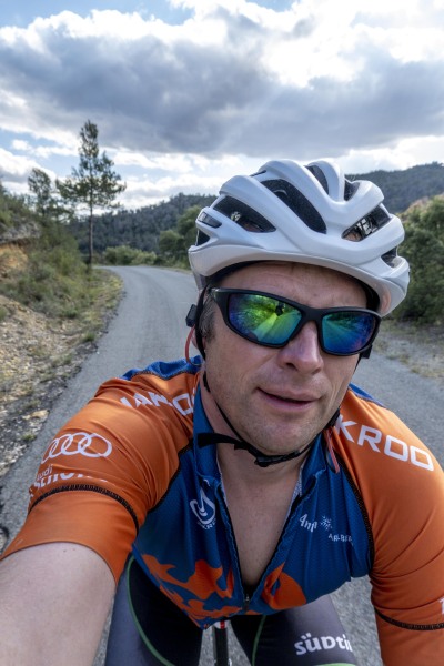 Cris cycling (Climbing Margalef May 2024)