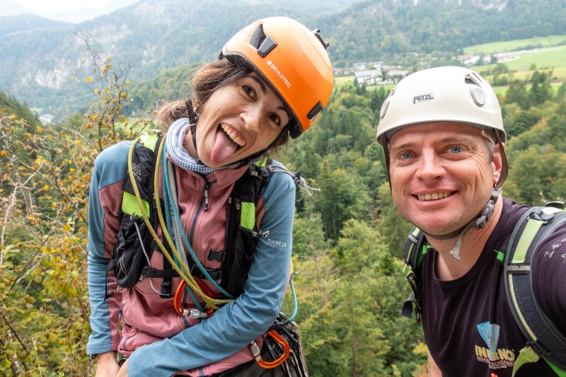 Time to pull faces at the camera (Plombergstein Sept 2025)